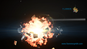 Flammer - Ungeschützte Tankexplosion ohne Rohrsicherung