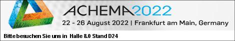 Flammer GmbH auf der Achema 2022 - Halle 8.0 Stand D24
